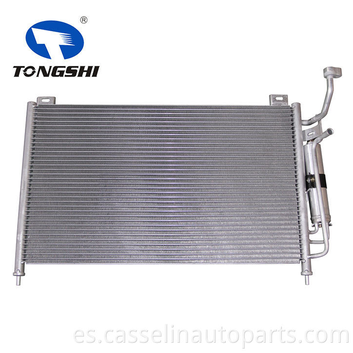 Condensador enfriado por aire para Mazda M2 / Ford Fiesta OEM DF71-61-480A Condensador de automóviles